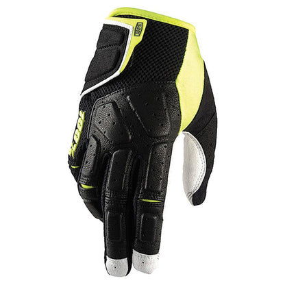 100% Simi Glove Black/Lime