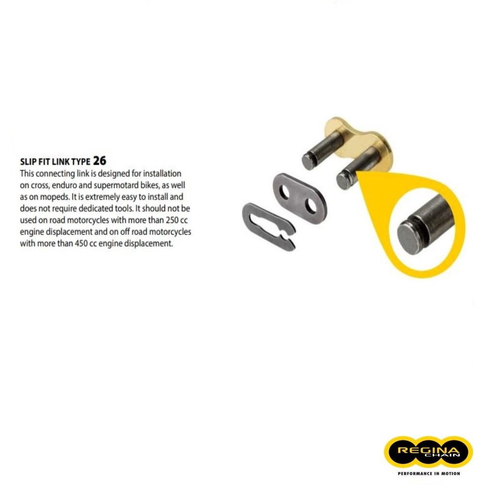 Reg-26/135Eb-Oro Regina Connecting Link  (Clip Link)