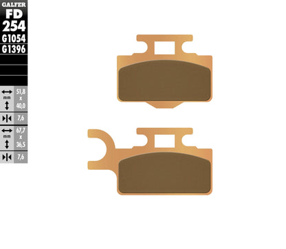 Galfer - Kawasaki KX65