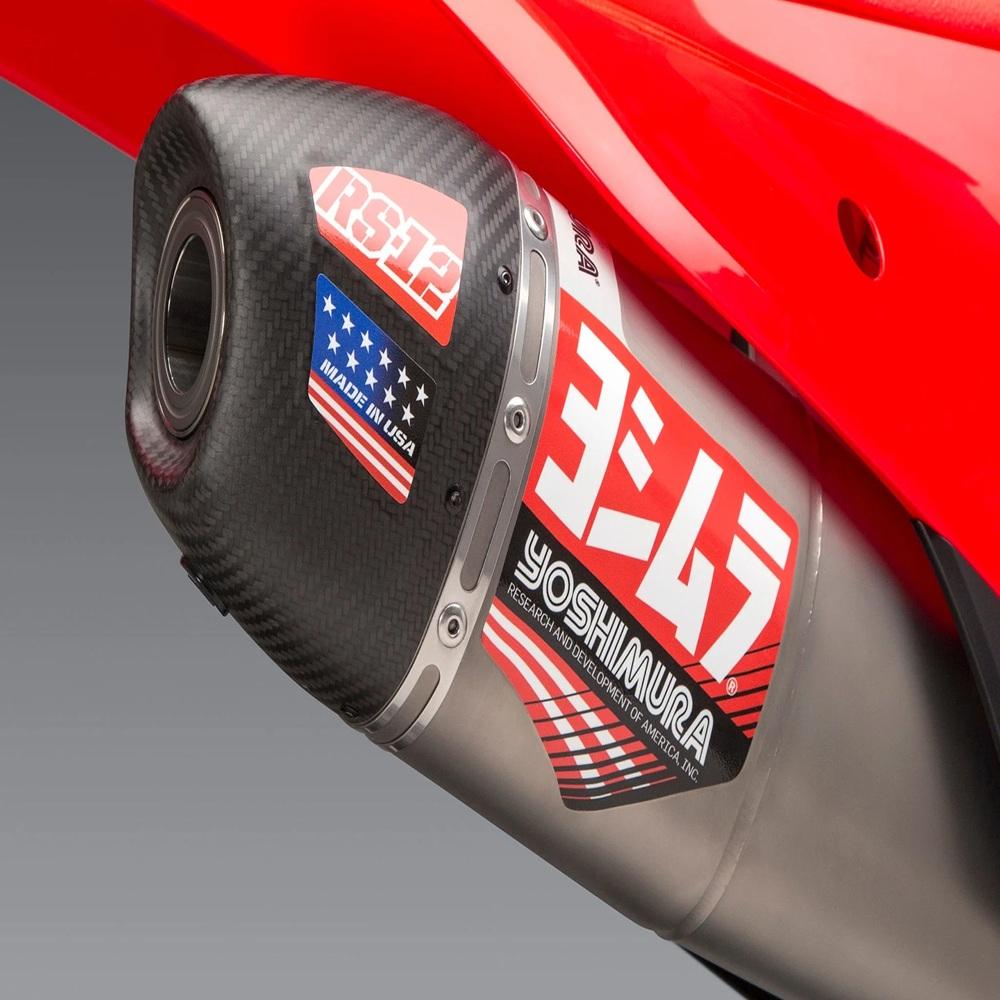 YO-RS12-NB009 CRF450R MUFFLER DECAL KIT