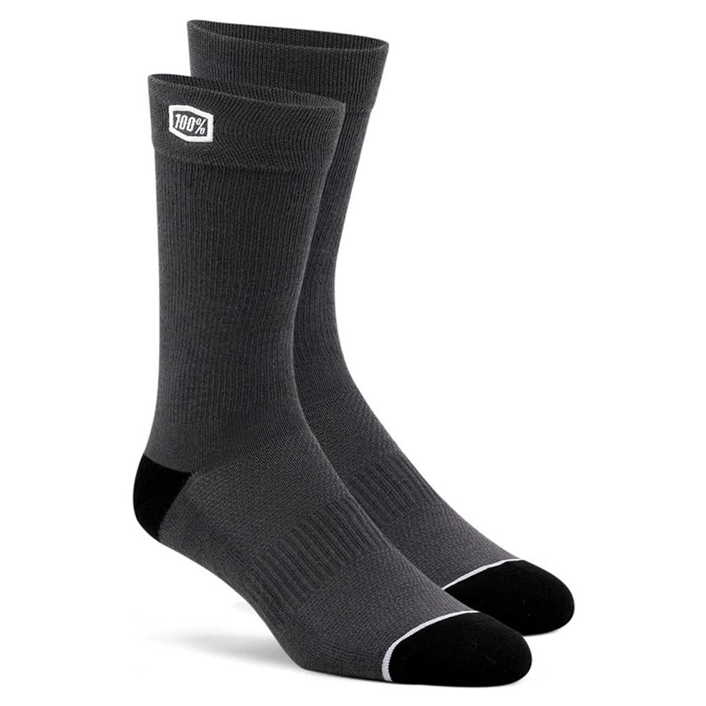 100% Solid Casual Sock