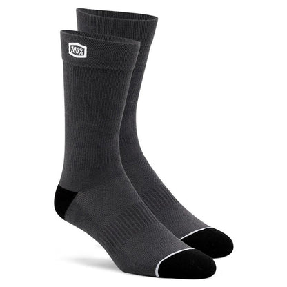 100% Solid Casual Sock