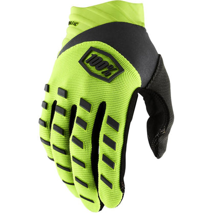 100% Airmatic Glove Yellow/Black